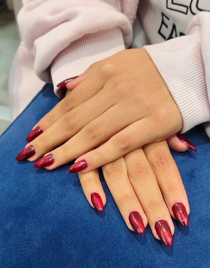 Gel nail extensions and gel nail art in Chandigarh